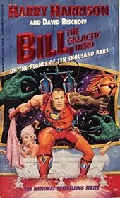 Book cover for "The Planet of the Hippies from Hell / On the Planet of Ten Thousand Bars" by Harry Harrison