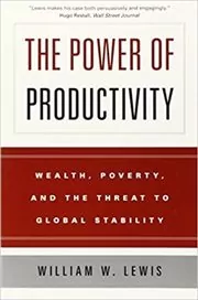 Book cover for "The Power of Productivity" by William W. Lewis