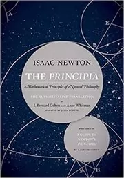 Book cover for "The Principia" by Isaac Newton