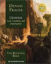 Book cover for "The Rational Bible" by Dennis Prager