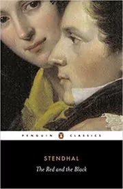 Book cover for "The Red and the Black" by Stendhal