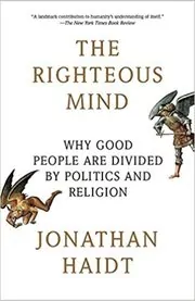 Book cover for "The Righteous Mind" by Jonathan Haidt