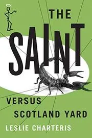 Book cover for "The Saint versus Scotland Yard / The Holy Terror" by Leslie Charteris
