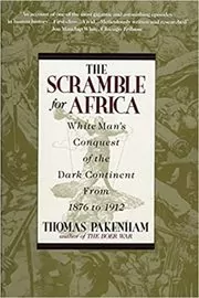 Book cover for "The Scramble for Africa" by Thomas Pakenham