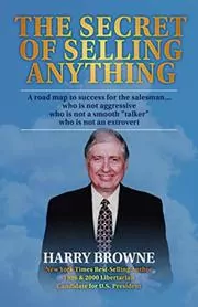 Book cover for "The Secret of Selling Anything" by Harry Browne
