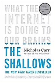 Book cover for "The Shallows" by Nicholas Carr