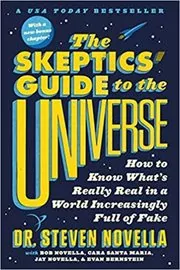Book cover for "The Skeptics' Guide to the Universe" by Steven Novella