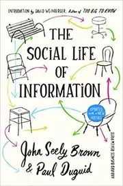 Book cover for "The Social Life of Information" by John Seely Brown