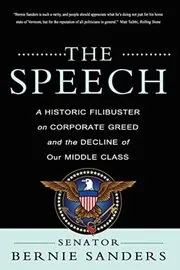 Book cover for "The Speech" by Bernie Sanders