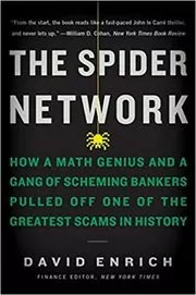 Book cover for "The Spider Network" by David Enrich