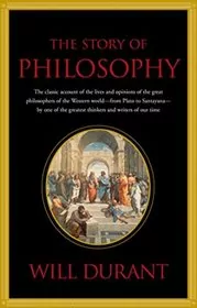 Book cover for "The Story of Philosophy" by Will Durant