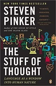 Book cover for "The Stuff of Thought" by Steven Pinker