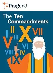 Book cover for "The Ten Commandments" by Dennis Prager