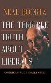 Book cover for "The Terrible Truth About Liberals" by Neal Boortz
