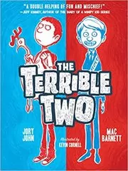 Book cover for "The Terrible Two" by Jory John
