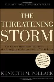 Book cover for "The Threatening Storm" by Kenneth M. Pollack