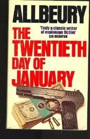 Book cover for "The Twentieth Day of January / Cold Tactics" by Ted Allbeury