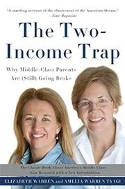 Book cover for "The Two-Income Trap" by Elizabeth Warren