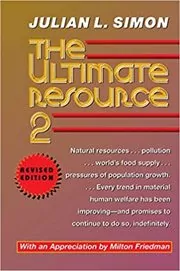 Book cover for "The Ultimate Resource 2" by Julian Lincoln Simon