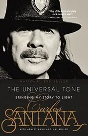 Book cover for "The Universal Tone" by Carlos Santana