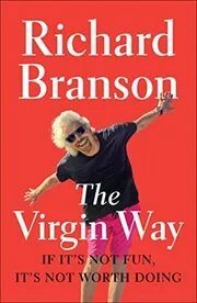 Book cover for "The Virgin Way" by Richard Branson