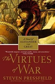 Book cover for "The Virtues of War" by Steven Pressfield