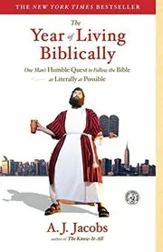Book cover for "The Year of Living Biblically"