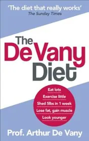 Book cover for "The de Vany Diet" by Art De Vany