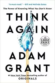 Book cover for "Think Again" by Adam Grant