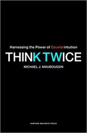 Book cover for "Think Twice" by Michael Mauboussin