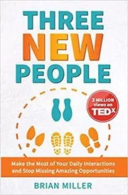 Book cover for "Three New People" by Brian Miller