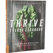 Book cover for "Thrive Energy Cookbook" by Brendan Brazier