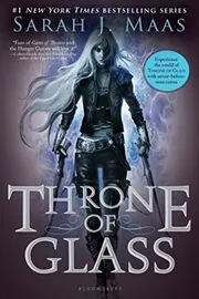 Book cover for "Throne of Glass" by Sarah J. Maas