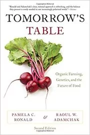 Book cover for "Tomorrow's Table" by Pamela C. Ronald