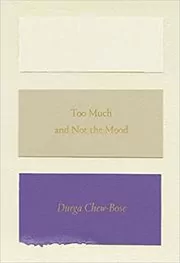 Book cover for "Too Much and Not the Mood" by Durga Chew-Bose
