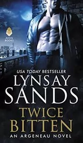 Book cover for "Twice Bitten" by Lynsay Sands