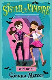 Book cover for "Twin Spins/ Twin-tastrophe" by Sienna Mercer