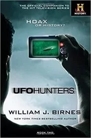 Book cover for "UFO Hunters" by William J. Birnes