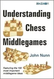 Book cover for "Understanding Chess Middlegames" by John Nunn