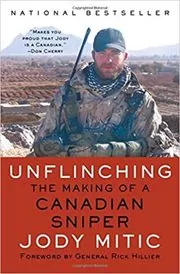 Book cover for "Unflinching" by Jody Mitic