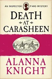 Book cover for "Unholy Trinity / Death at Carasheen" by Alanna Knight