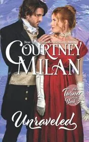 Book cover for "Unraveled" by Courtney Milan