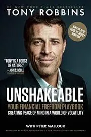 Book cover for "Unshakeable" by Tony Robbins