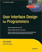Book cover for "User Interface Design for Programmers" by Joel Spolsky