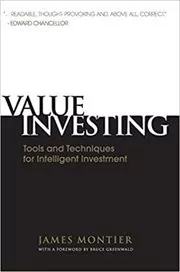 Book cover for "Value Investing" by James Montier