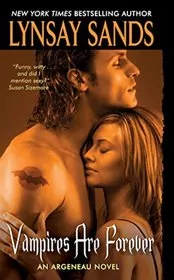 Book cover for "Vampires Are Forever" by Lynsay Sands