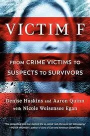 Book cover for "Victim F" by Denise Huskins, Aaron Quinn, Nicole Weisensee Egan