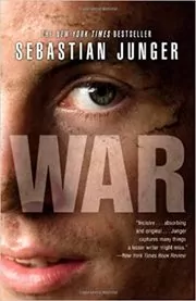 Book cover for "WAR" by Sebastian Junger
