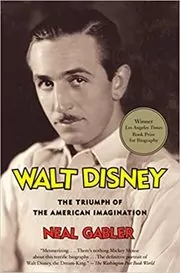 Book cover for "Walt Disney" by Neal Gabler
