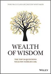 Book cover for "Wealth of Wisdom" by Tom McCullough